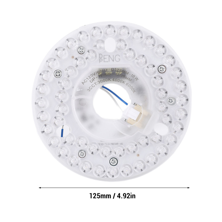 Kit luz LED 18W para ventilador de techo 3CCT | Prologyc.es