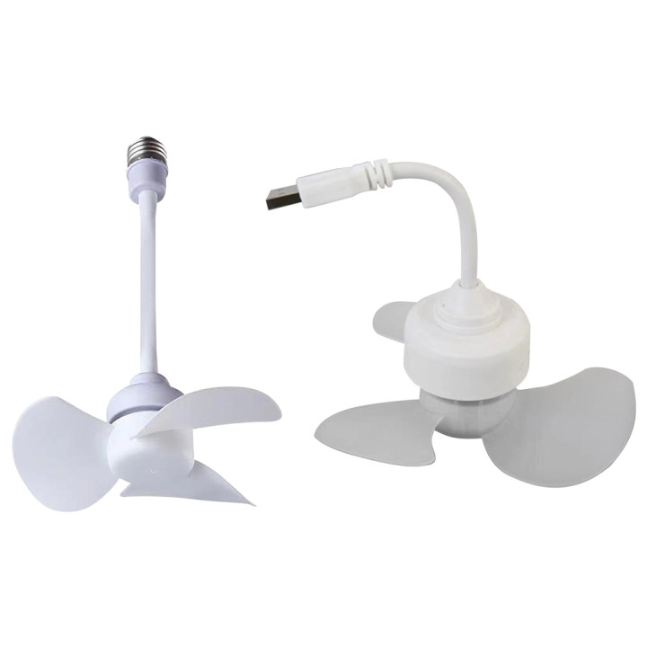 Ventilador de techo con luz LED E27 USB | Prologyc.es