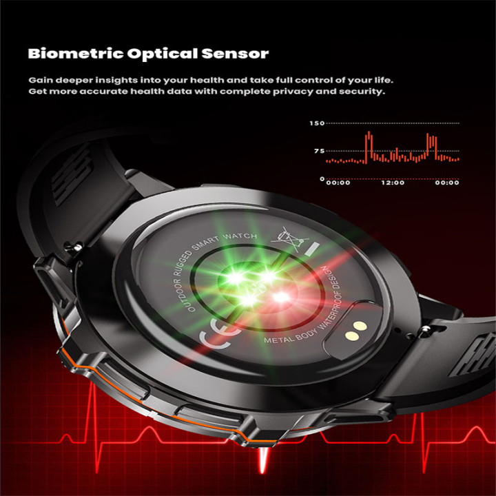 Smartwatch militar X3 GPS y llamadas Bluetooth | Prologyc.es