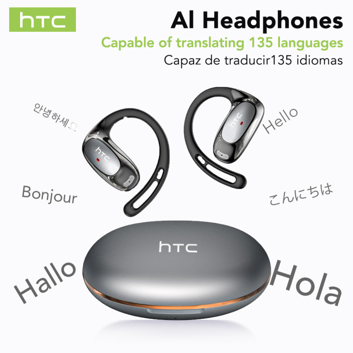 Auriculares HTC NE35 traductor IA Bluetooth | Prologyc.es