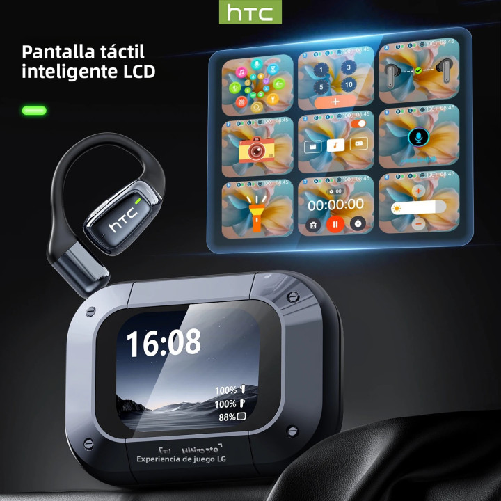 Auriculares HTC NE25 Bluetooth AI traductor | Prologyc.es