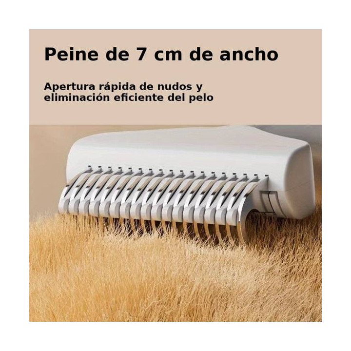 Cepillo mascotas acero inoxidable quitapelos perros gatos pelo largo | prologyc.es
