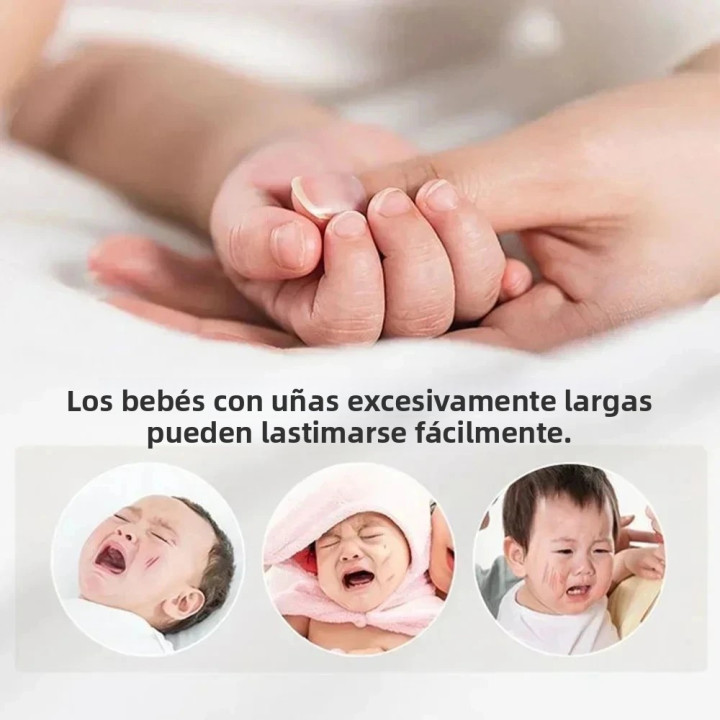 Cortauñas eléctrico 2 en 1 con luz LED | Prologyc.es