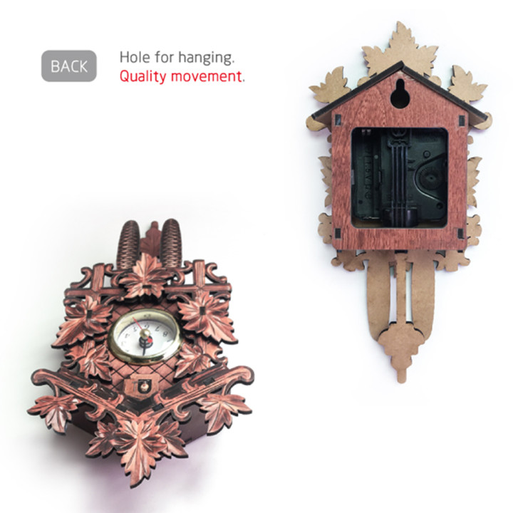 Reloj de pared cuco vintage decorativo | Prologyc.es