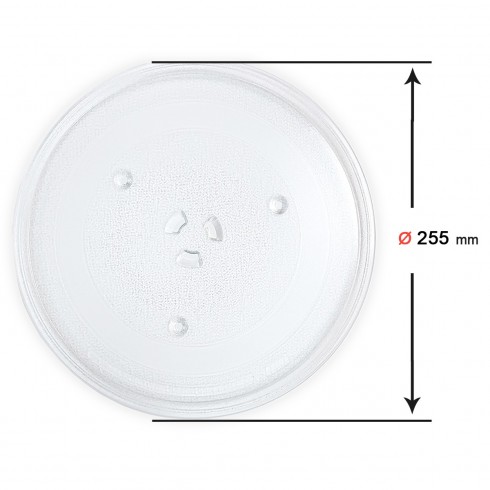 Plato microondas 255 mm universal Samsung LG | Prologyc