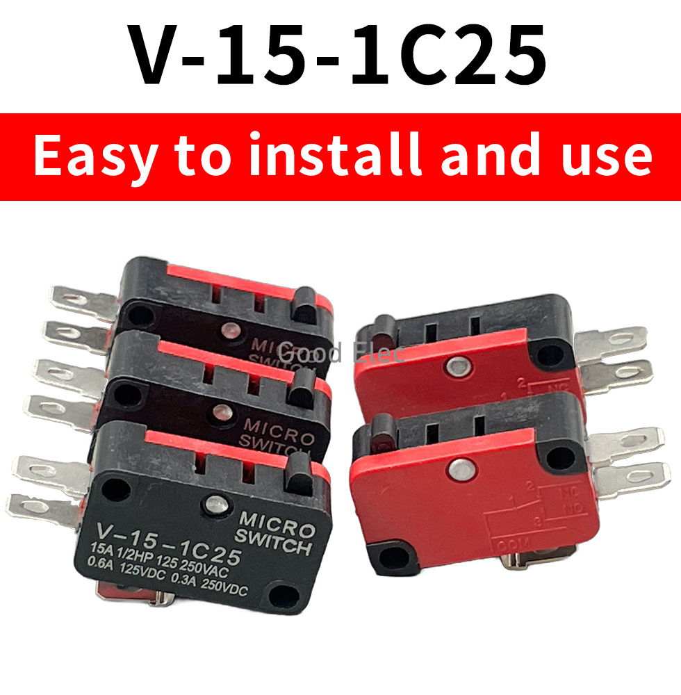 Microinterruptor microondas V-15-1C25 16A puerta | Prologyc