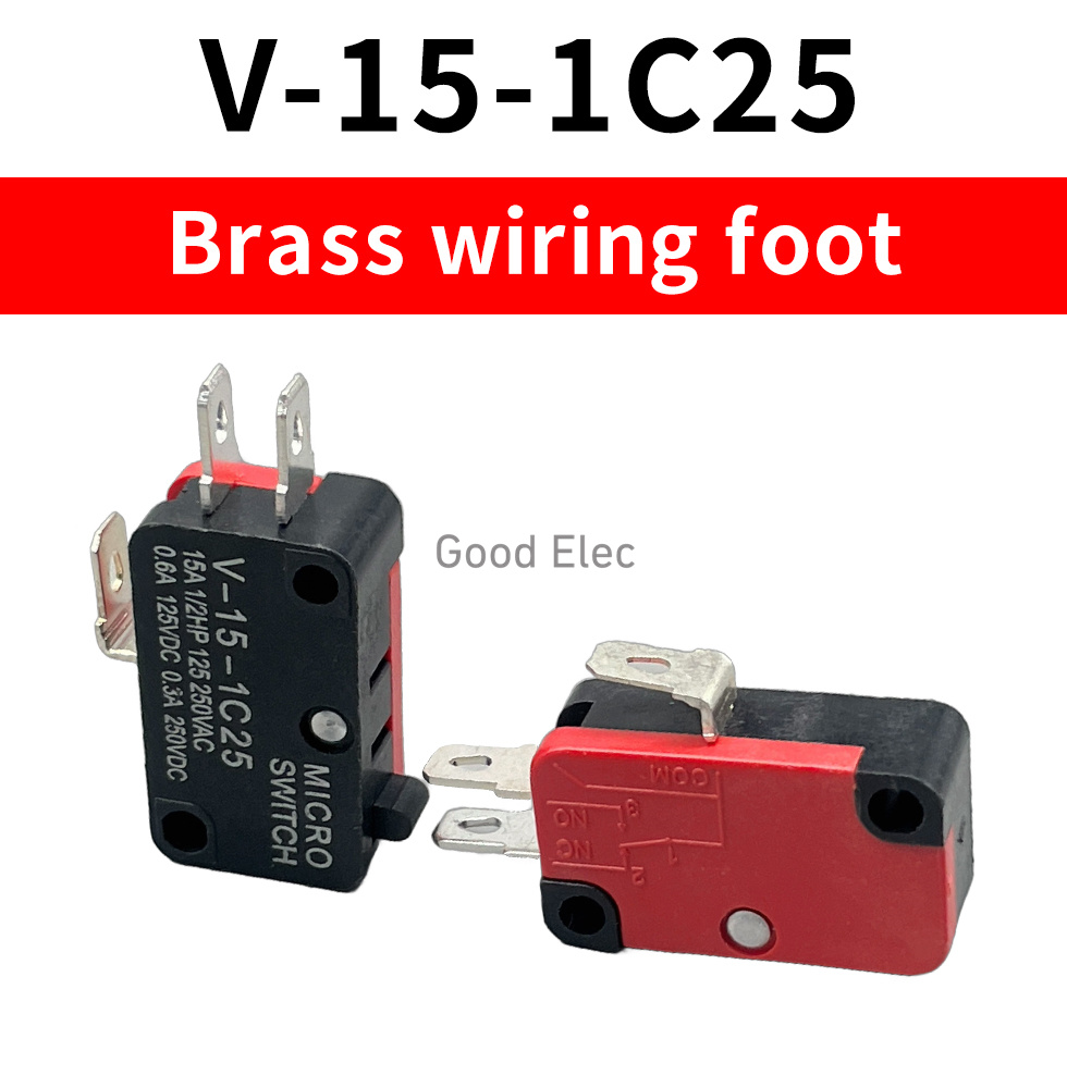 Microinterruptor microondas V-15-1C25 16A puerta | Prologyc