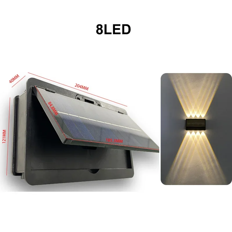 Lámpara solar LED exterior impermeable | Prologyc.es