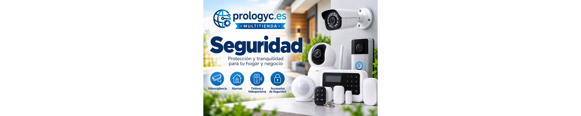 Seguridad: Cámaras, Alarmas y Videovigilancia | prologyc.es