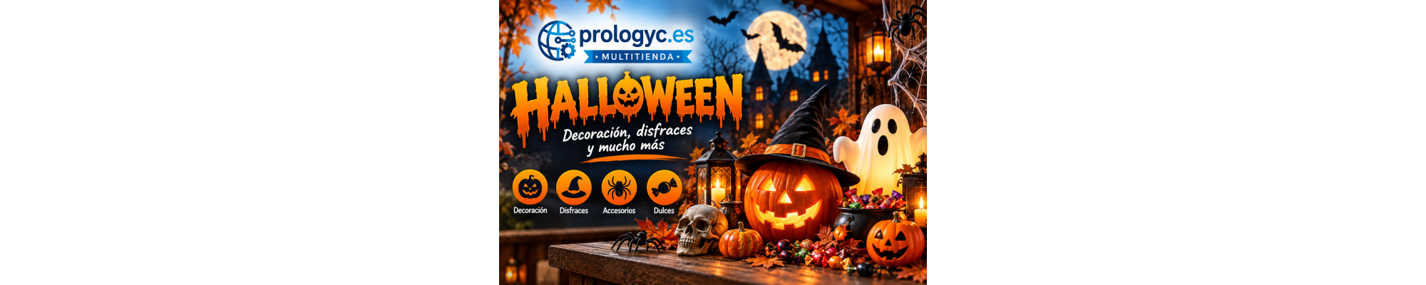 Halloween: Decoración y Disfraces | prologyc.es