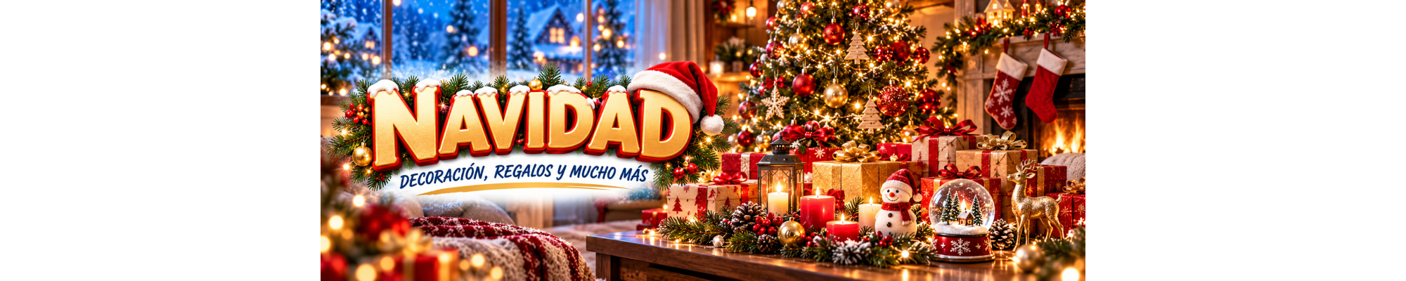 Navidad: decoración, luces y regalos | Prologyc