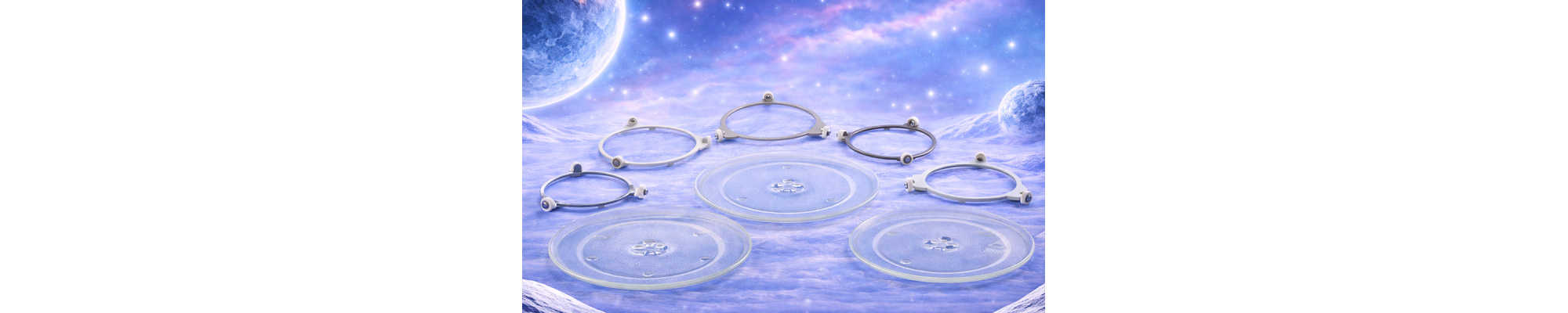 Soportes para plato de microondas compatibles | Prologyc