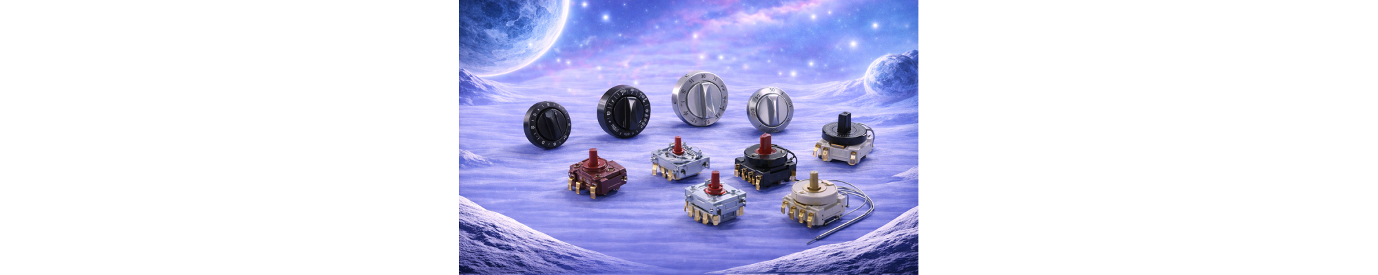 Mandos y selectores para hornos compatibles | Prologyc