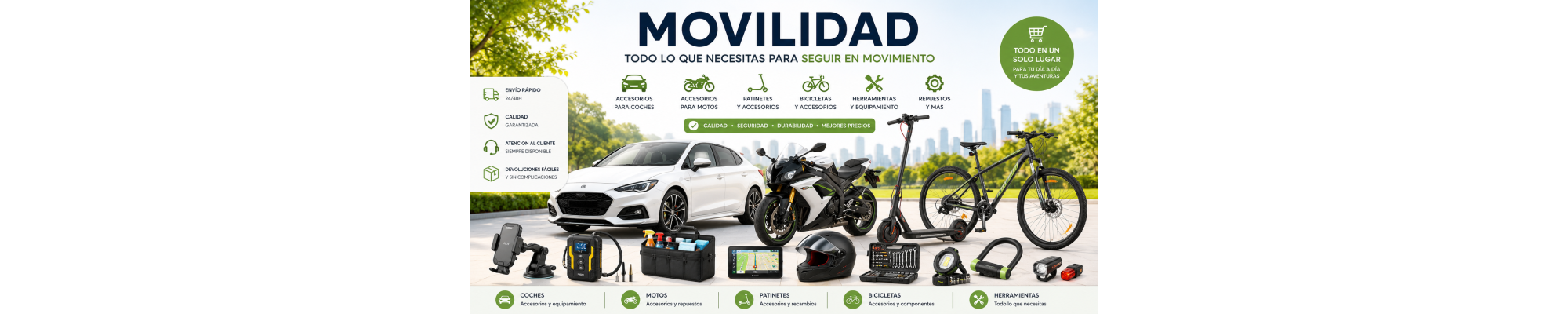Movilidad, Coches, Motos, Bicicletas y Accesorios | prologyc.es
