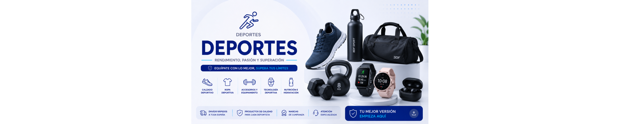 Deportes y equipamiento deportivo online | Prologyc.es